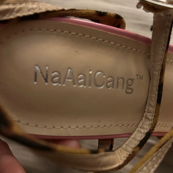 NaAaiCang cheetah print heels - Picture 4 of 4